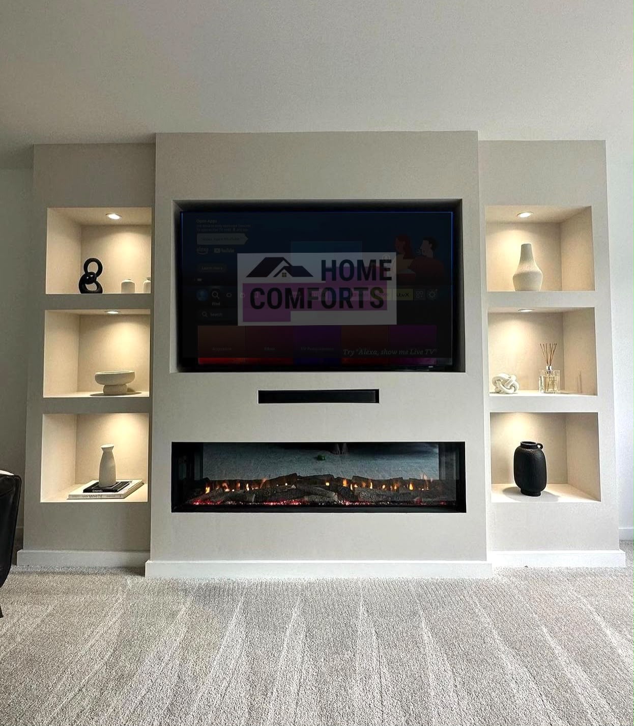 Gold Package Media Wall
